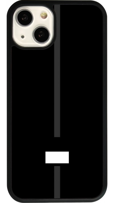 iPhone 13 Case Hülle - Silikon schwarz Kanton FR schwarz