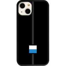 Coque iPhone 13 - Silicone rigide noir Canton LU noir