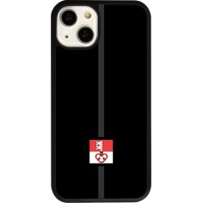 iPhone 13 Case Hülle - Silikon schwarz Kanton OW schwarz