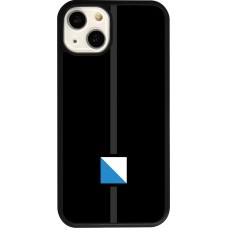 Coque iPhone 13 - Silicone rigide noir Canton ZH noir