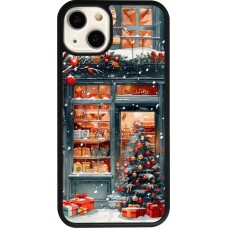 iPhone 13 Case Hülle - Silikon schwarz Christmas 25 Xmas Shop