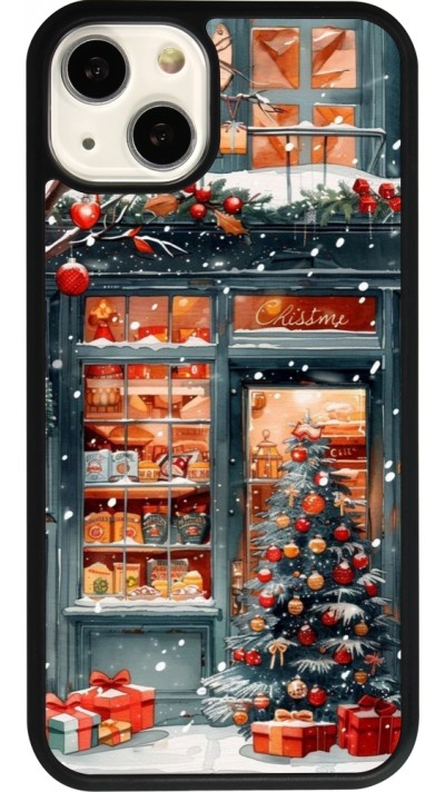 iPhone 13 Case Hülle - Silikon schwarz Christmas 25 Xmas Shop