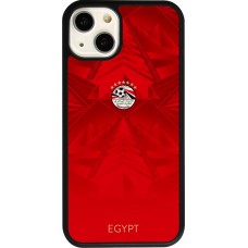 iPhone 13 Case Hülle - Silikon schwarz Ägypten 2026 personalisierbares Fussballtrikot