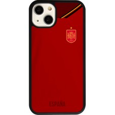 iPhone 13 Case Hülle - Silikon schwarz Spanien 2022 personalisierbares Fußballtrikot