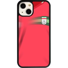 iPhone 13 Case Hülle - Silikon schwarz Iran 2022 personalisierbares Fussballtrikot