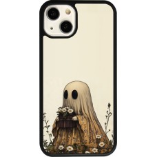 iPhone 13 Case Hülle - Silikon schwarz Halloween 2025 Ghost gardener