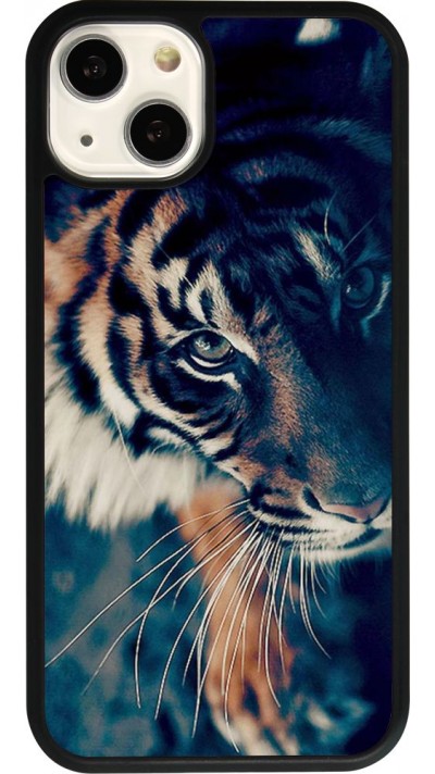 iPhone 13 Case Hülle - Silikon schwarz Incredible Lion