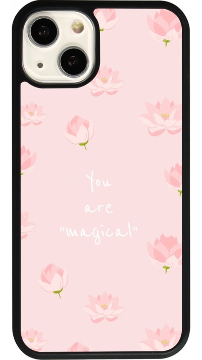 iPhone 13 Case Hülle - Silikon schwarz Mom 2023 your are magical