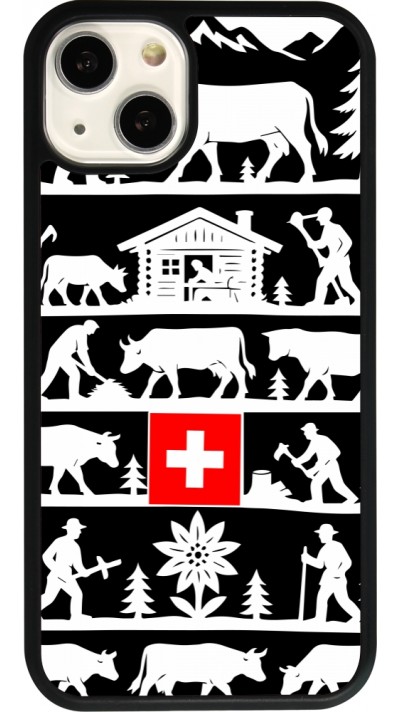 iPhone 13 Case Hülle - Silikon schwarz Poya Schweiz 1 schwarz