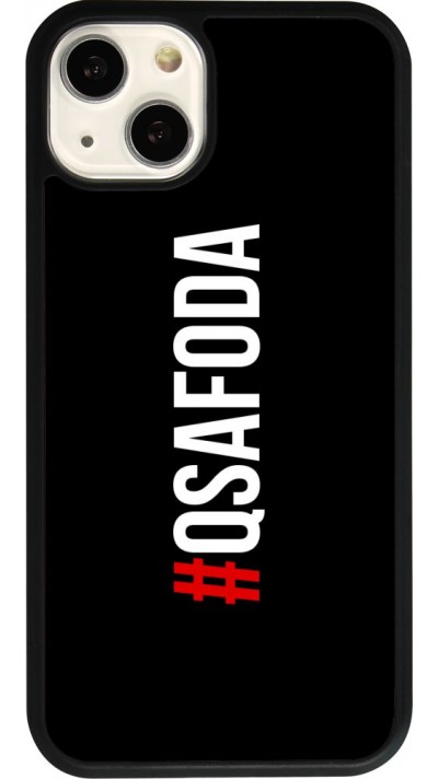 iPhone 13 Case Hülle - Silikon schwarz Qsafoda 1