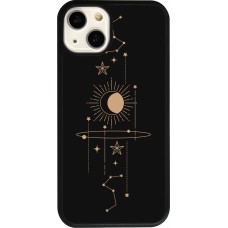iPhone 13 Case Hülle - Silikon schwarz Spring 23 astro