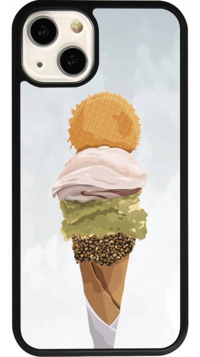 iPhone 13 Case Hülle - Silikon schwarz Summer 2025 Cornet