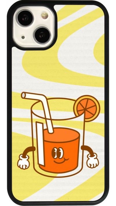 iPhone 13 Case Hülle - Silikon schwarz Summer drink 2026