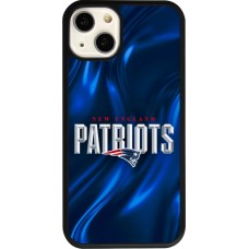 Coque iPhone 13 - Silicone rigide noir Super Bowl 26 Patriots 2