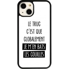 iPhone 13 Case Hülle - Silikon schwarz Le truc globalement bats les couilles
