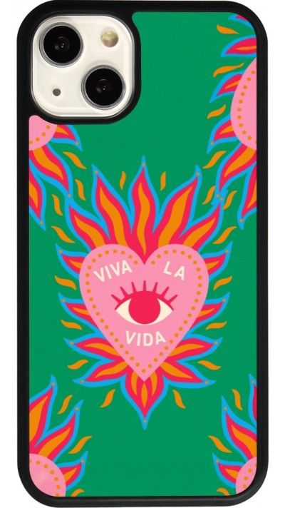 iPhone 13 Case Hülle - Silikon schwarz Viva la vida 2026