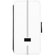 Coque iPhone 13 - Wallet noir Canton FR blanc