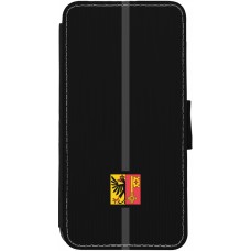 Coque iPhone 13 - Wallet noir Canton GE noir