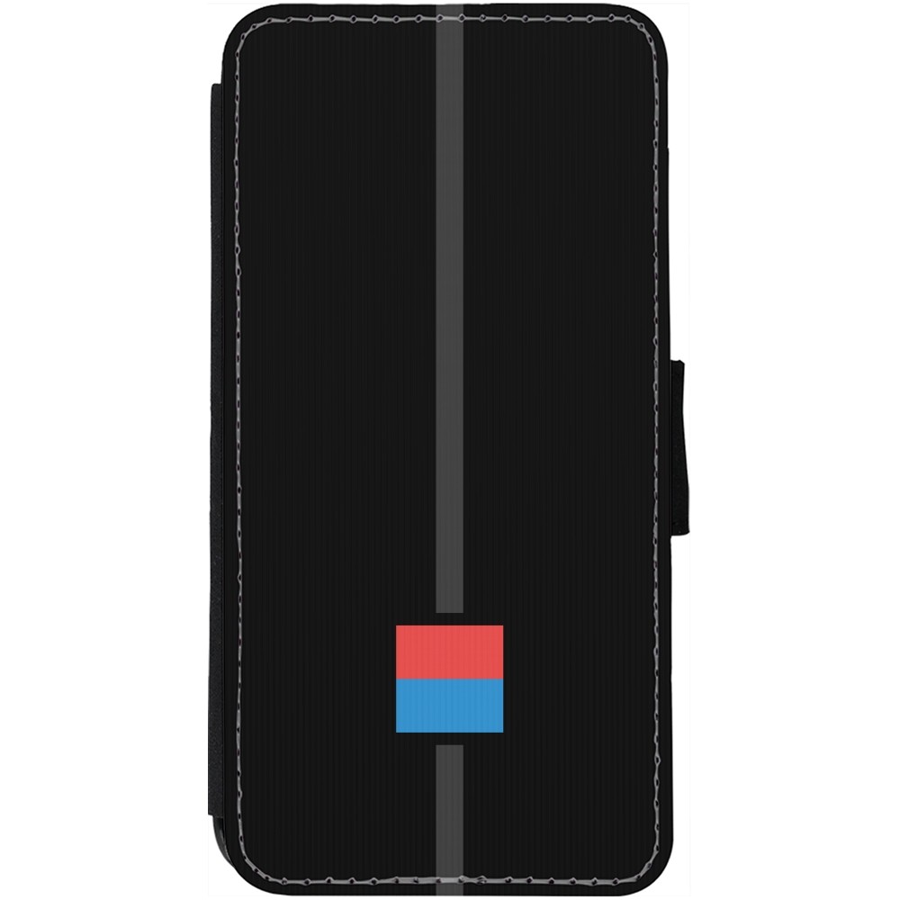 Coque iPhone 13 - Wallet noir Canton TI noir