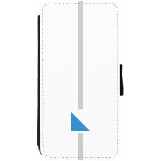 Coque iPhone 13 - Wallet noir Canton ZH blanc