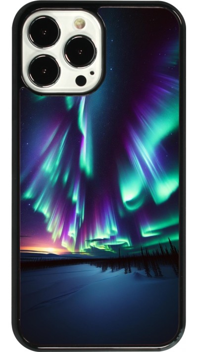 iPhone 13 Pro Max Case Hülle - Funkelndes Nordlicht
