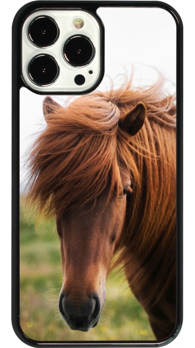 Coque iPhone 13 Pro Max - Autumn 22 horse in the wind