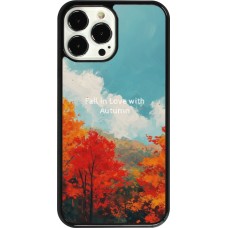 iPhone 13 Pro Max Case Hülle - Autumn 25 Fall in love