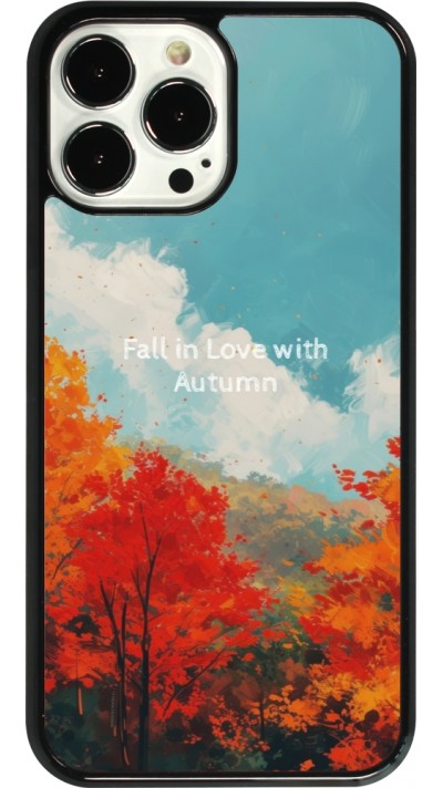 iPhone 13 Pro Max Case Hülle - Autumn 25 Fall in love