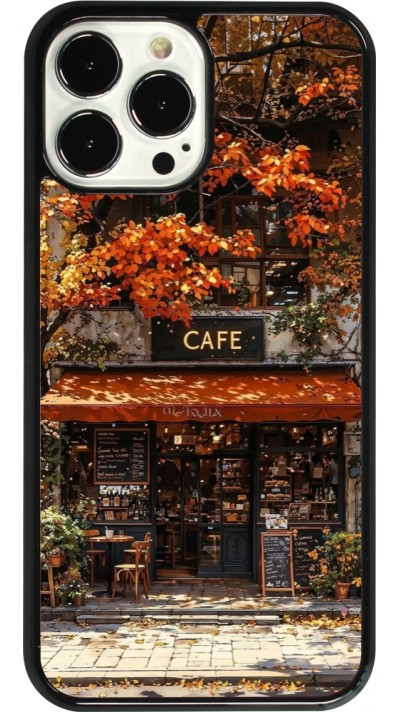iPhone 13 Pro Max Case Hülle - Autumn 25 Coffee shop