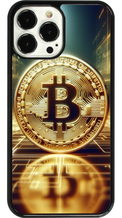 iPhone 13 Pro Max Case Hülle - Bitcoin Stehen