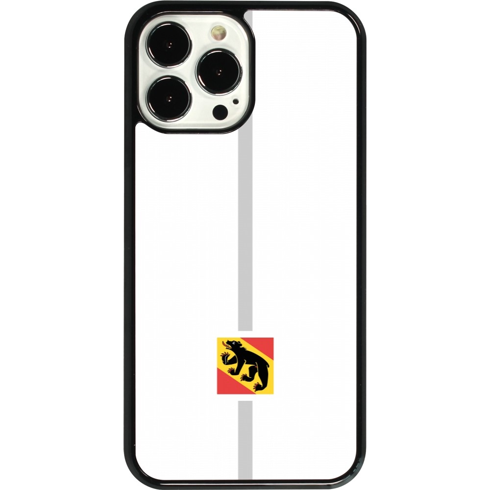 iPhone 13 Pro Max Case Hülle - Kanton BE weiss