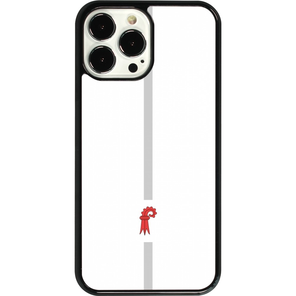 iPhone 13 Pro Max Case Hülle - Kanton BL weiss
