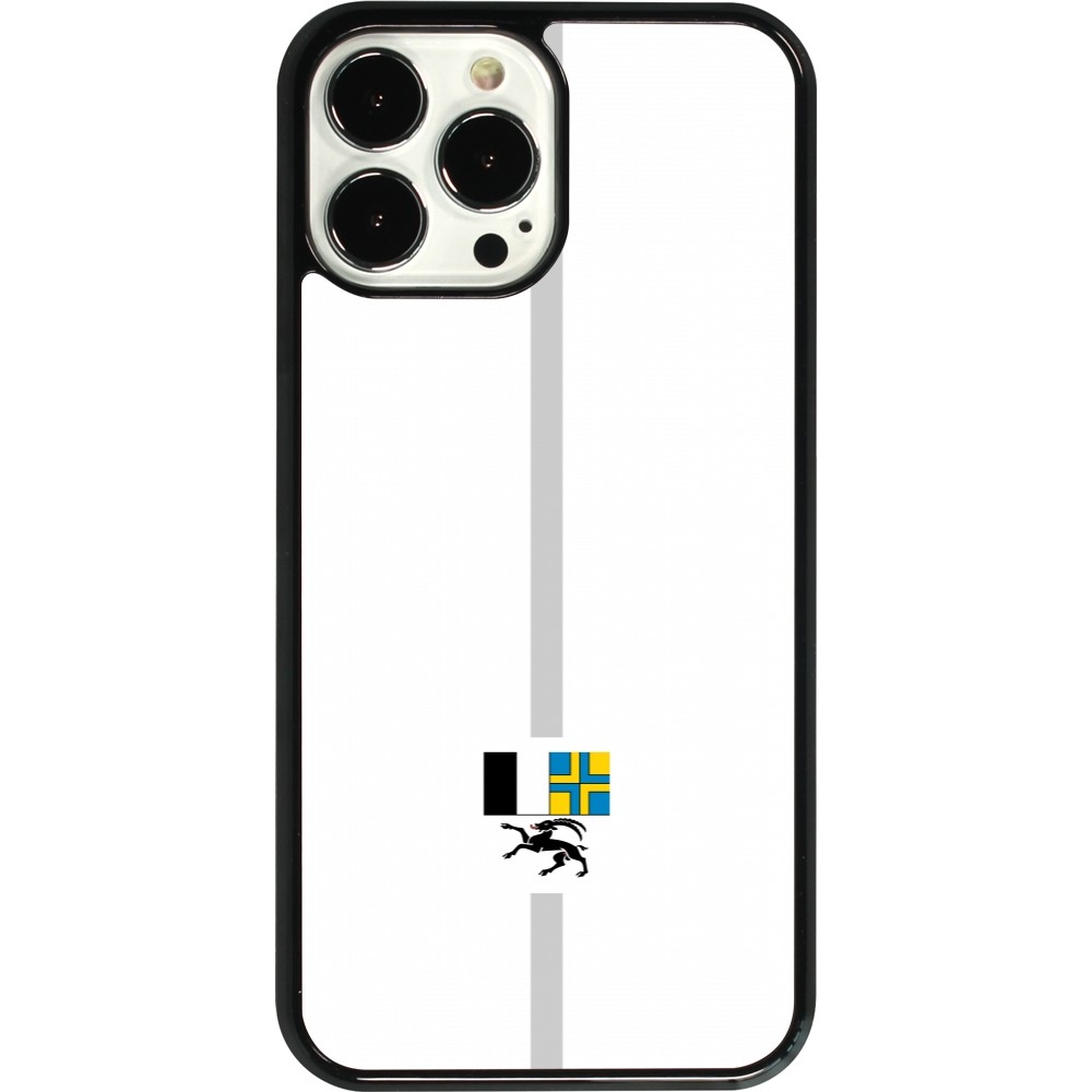 iPhone 13 Pro Max Case Hülle - Kanton GR weiss