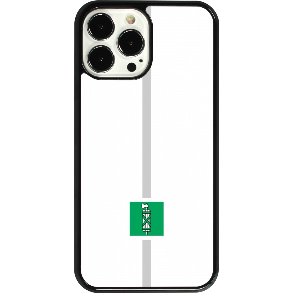 iPhone 13 Pro Max Case Hülle - Kanton SG weiss