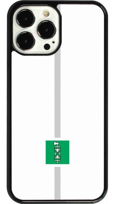 iPhone 13 Pro Max Case Hülle - Kanton SG weiss