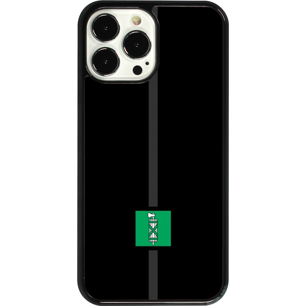 iPhone 13 Pro Max Case Hülle - Kanton SG schwarz