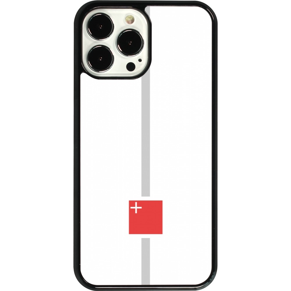 iPhone 13 Pro Max Case Hülle - Kanton SZ weiss