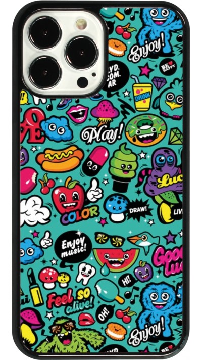 iPhone 13 Pro Max Case Hülle - Cartoons old school