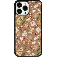 Coque iPhone 13 Pro Max - Christmas 25 Pattern Ginger Cookie