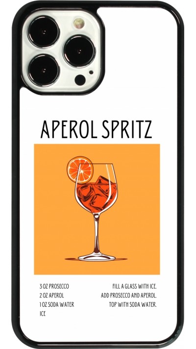 Coque iPhone 13 Pro Max - Cocktail recette Aperol Spritz