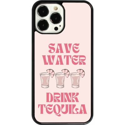 Coque iPhone 13 Pro Max - Cocktail Save Water Drink Tequila