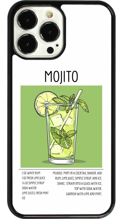 iPhone 13 Pro Max Case Hülle - Cocktail Rezept Mojito