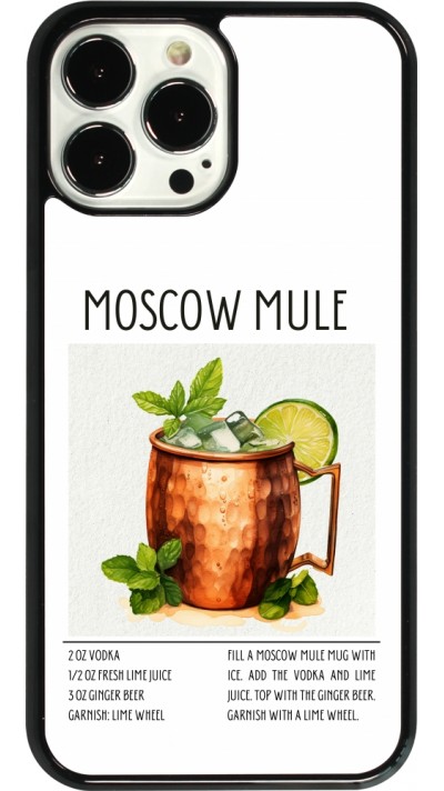 Coque iPhone 13 Pro Max - Cocktail recette Moscow Mule