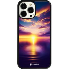 iPhone 13 Pro Max Case Hülle - Sonnenuntergang gelb violett