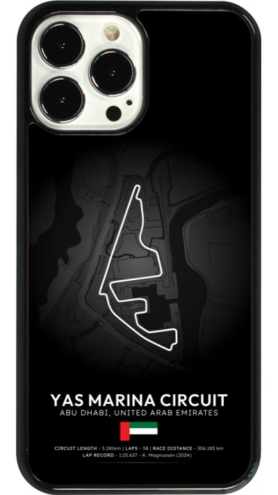 Coque iPhone 13 Pro Max - F1 Track 2025 Abu Dhabi