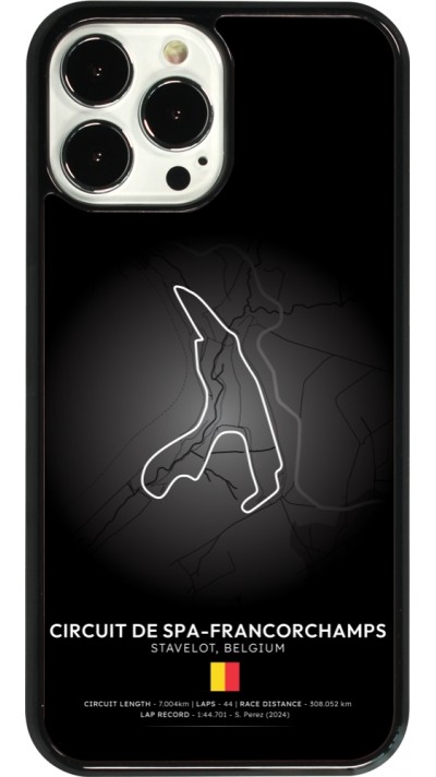 Coque iPhone 13 Pro Max - F1 Track 2025 Belgium