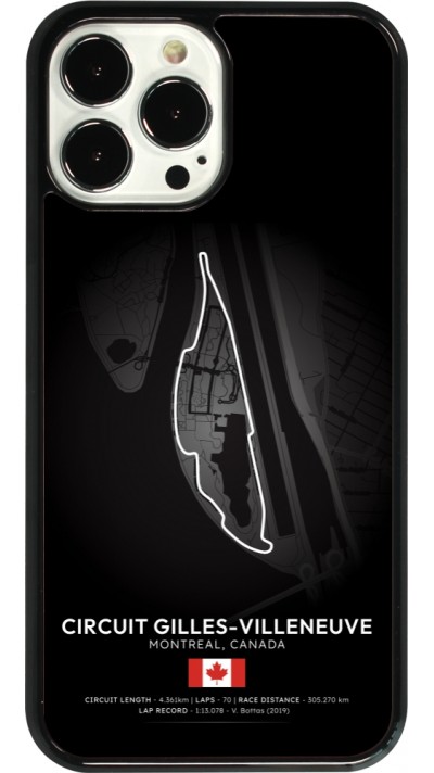 Coque iPhone 13 Pro Max - F1 Track 2025 Canada