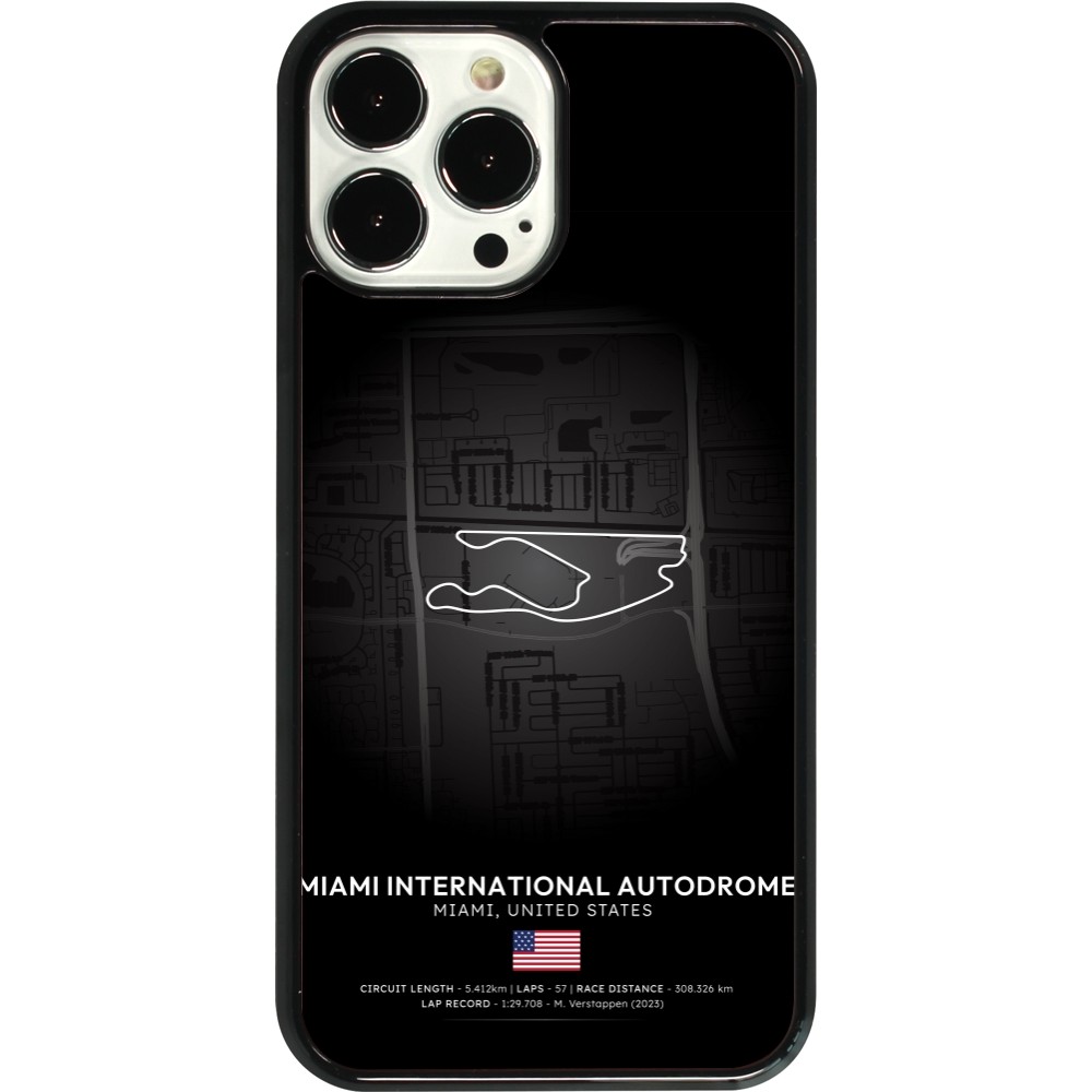 Coque iPhone 13 Pro Max - F1 Track 2025 Miami