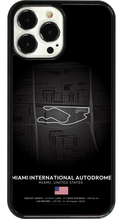 Coque iPhone 13 Pro Max - F1 Track 2025 Miami