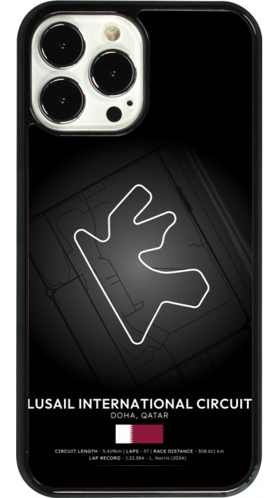 Coque iPhone 13 Pro Max - F1 Track 2025 Qatar